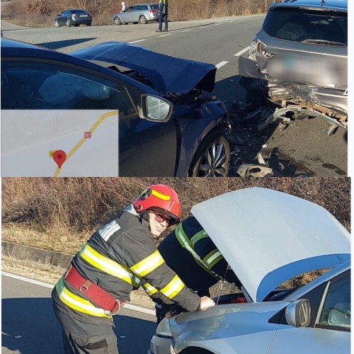 Accident pe DN67 în Colibasi, Mehedinti