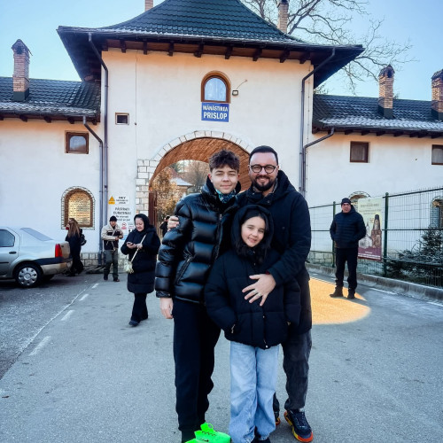 Catalin Maruta a vizitat mormântul părintelui Arsenie Boca