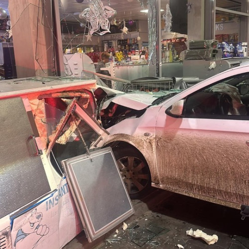 Accident la o benzinărie din apropiere de Timișoara