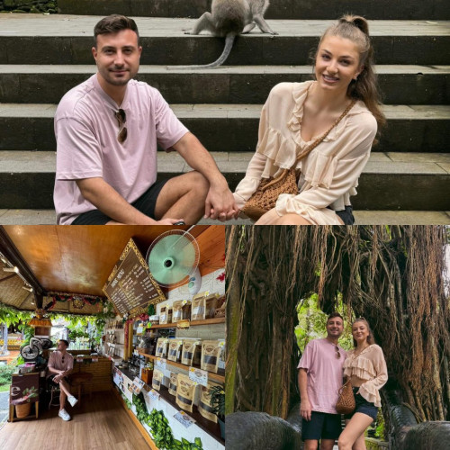 Valentin Sanfira și Codruța Filip în vacanță de vis în Bali