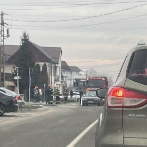 Accident în centrul orașului Turceni