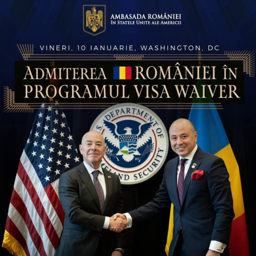 România aderă la programul american de scutire de vize