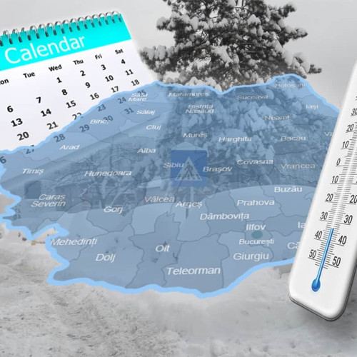 Iarna neobișnuită în România, cu temperaturi ridicate și precipitații reduse