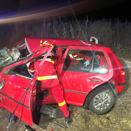 Accident rutier grav pe DN1, în localitatea Miraslau
