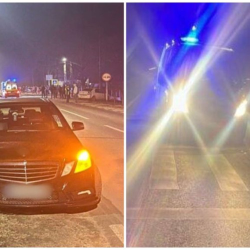 Accident grav pe DN 54A, în comuna Orlea, județul Olt