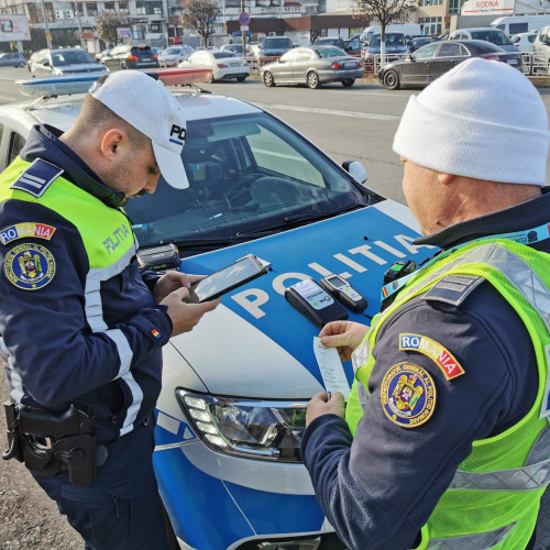 Activități intensive ale polițiștilor gorjeni pentru siguranța publică