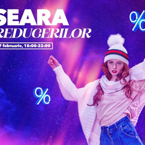Seara reducerilor la mallul din Târgu-Jiu pe 7 februarie