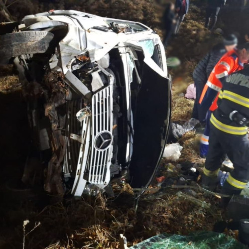 Accident rutier pe DN 1, lângă Codlea