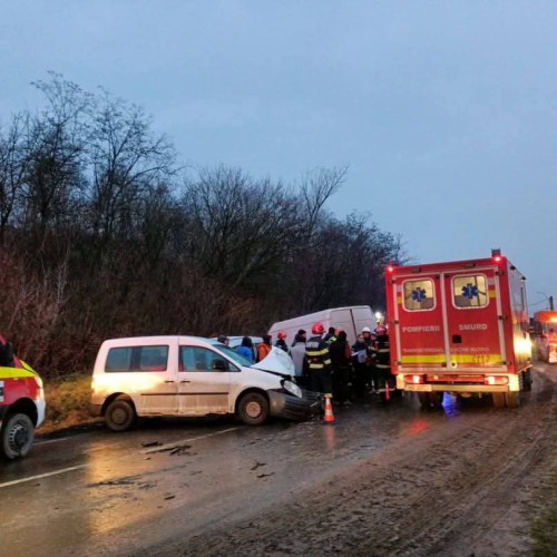 Accident rutier grav la Carniceni, județul Iași