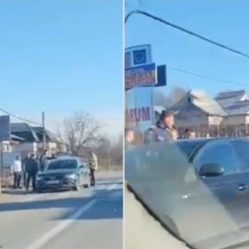Accident rutier pe DN 67 în comuna Bunești