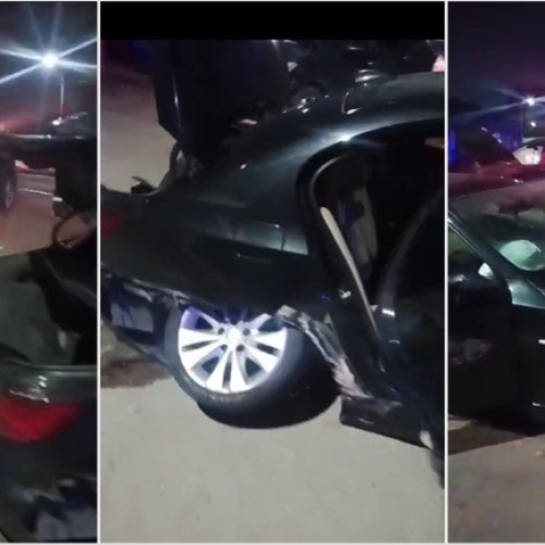 Accident pe DN 64 la Răureni, în Râmnicu Vâlcea