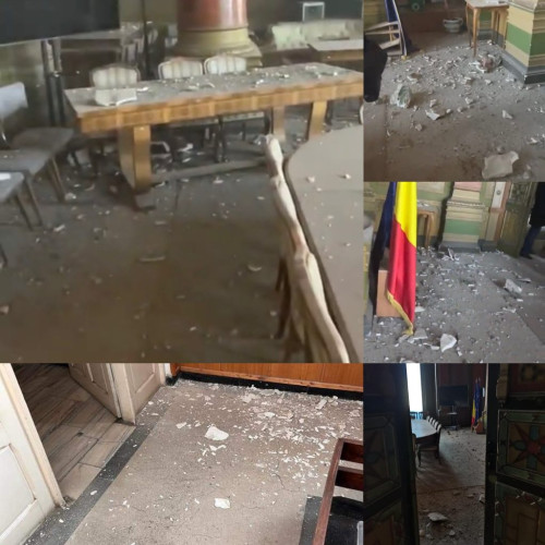 Sala Maura a Prefecturii Gorj, afectată de riscul seismic