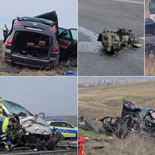 Accident rutier grav în județul Constanța: un mort și trei răniți