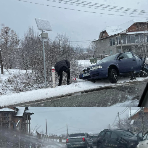 Accident rutier pe raza satului Pistestii din Deal