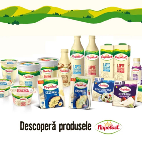 Brandul Napolact, un lider în piața produselor lactate din România