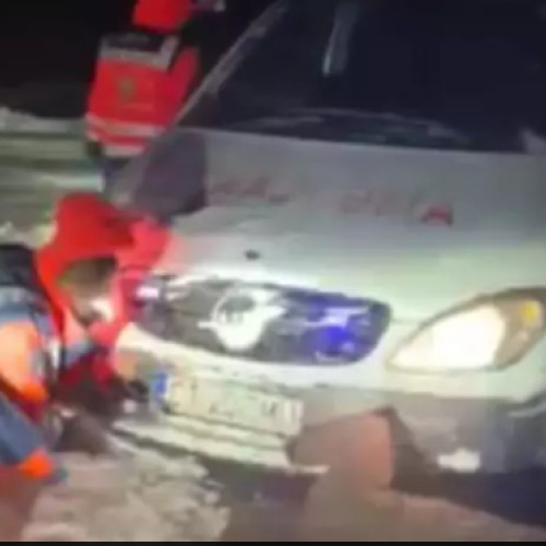 Probleme cauzate de ninsoare în județul Constanța
