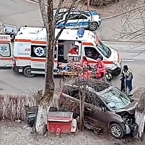 Accident grav pe strada Oituz din Petrosani