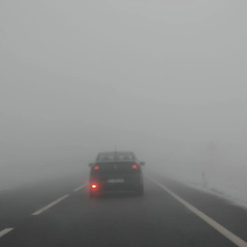 Avertizare de vreme extremă: cod galben pentru ceață densă
