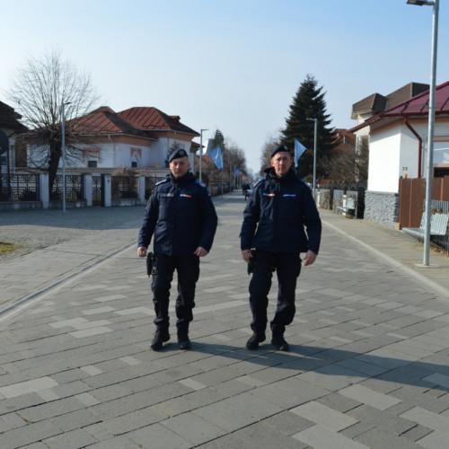 Jandarmii asigură ordinea la manifestarea cultural-artistică din Târgu-Jiu