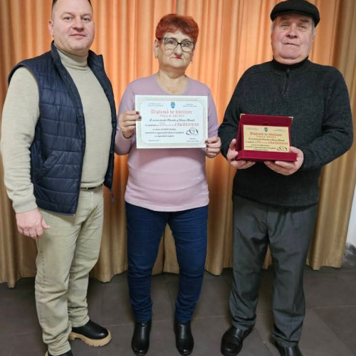 Cuplu din Rovinari sărbătorește 25 de ani de căsnicie