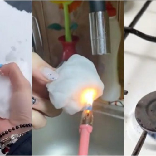 Internauții experimentează cu zăpada pe TikTok