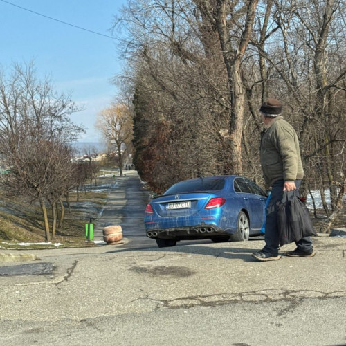 Incident în Parcul Central din Târgu Jiu