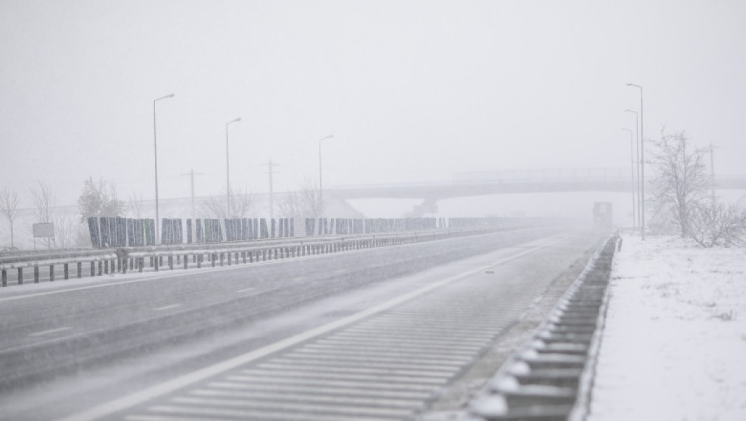 Minus 19 grade la Târgu Secuiesc. Gerul în toată țara. Redeschise porturi, circulație normală.
