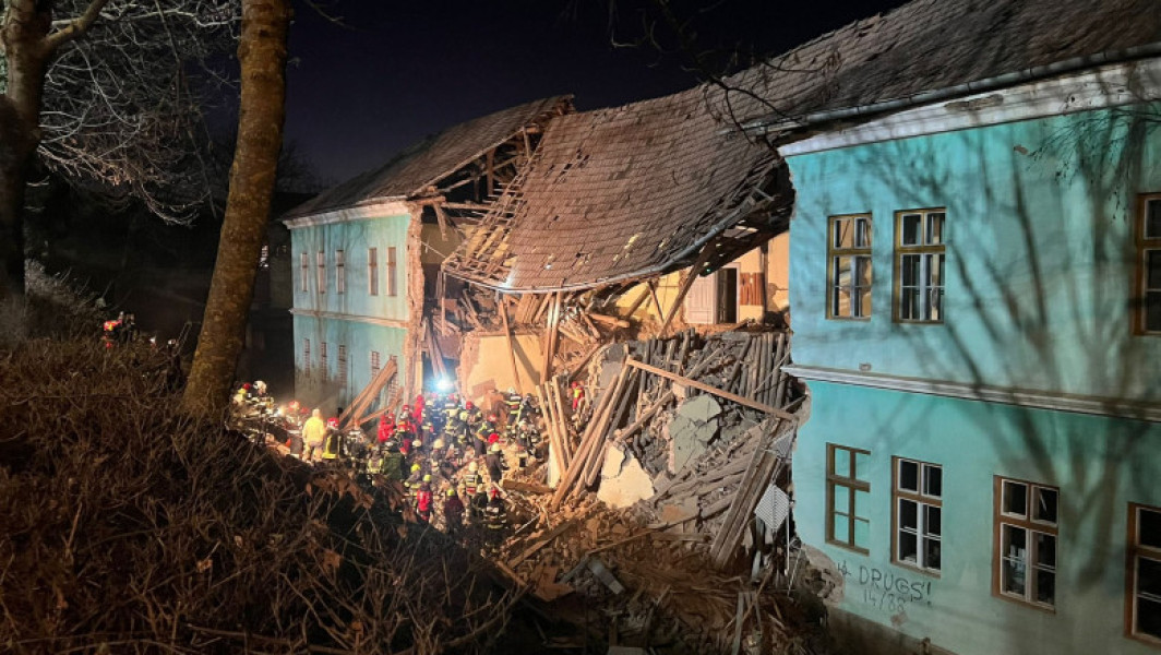 Tragedia de la Odorheiu Secuiesc: Eleva grav rănită în prăbușirea internatului a murit