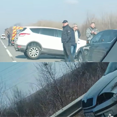 Accident rutier pe DN 66, la Iezureni