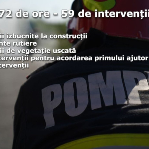 Intervenții de urgență în Gorj: 59 de situații critice în doar trei zile