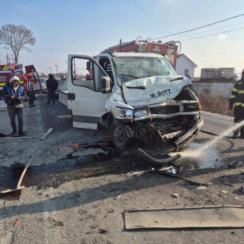 Accident rutier pe DN 6, în Cosoveni, Dolj