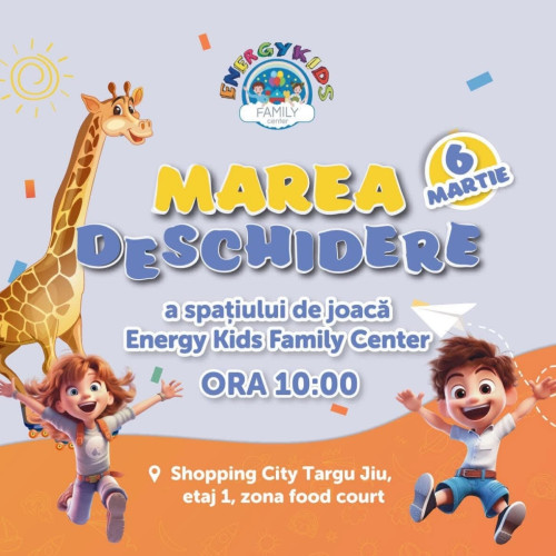 Un nou loc de joacă se inaugurează la Târgu-Jiu