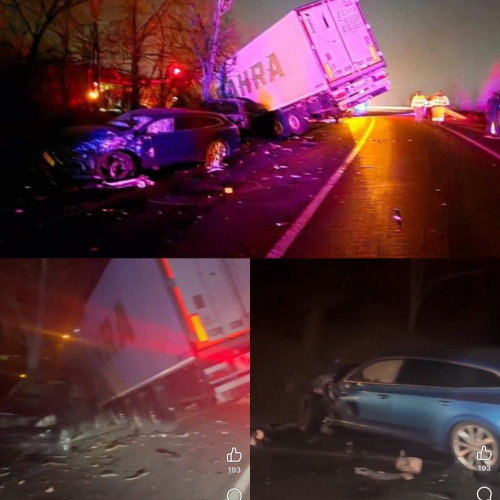 Accident rutier pe DN 6, între Cornea și Mehadia