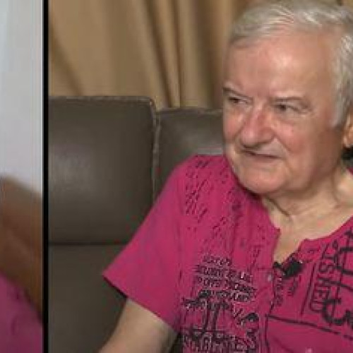 Irinel Columbeanu trăiește într-un cămin de bătrâni din Ghermănești de doi ani