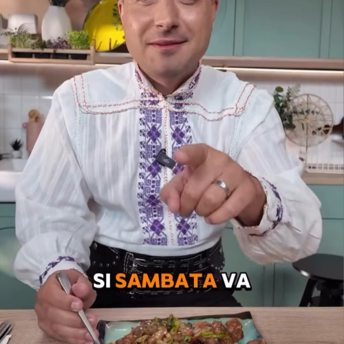 Valentin Sanfira, invitat special la emisiunea Hello Chef