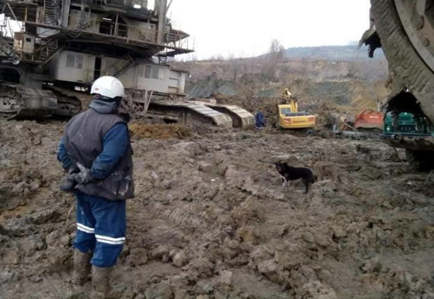Protest la CE Oltenia: Minerii de la Husnicioara cer reîncadrare