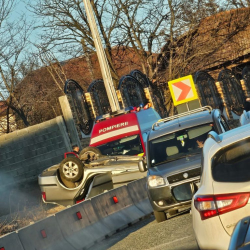 Accident rutier în Pistestii din Deal, județul Gorj