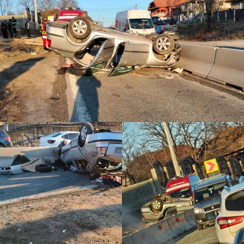 Accident rutier în Pistestii din Deal, județul Gorj