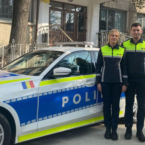 Doi polițiști din Vrancea au salvat un bebeluș răpit