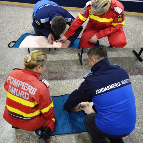 Crucială importanța primului ajutor, subliniată de Crucea Roșie Română