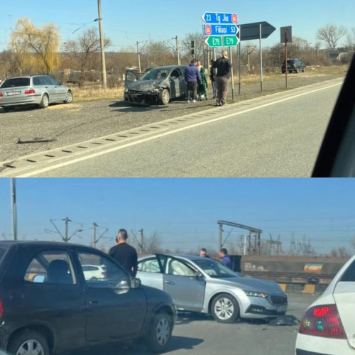 Accident rutier la intrarea în Rovinari