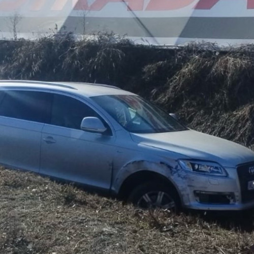 Accident rutier pe DN 64, în localitatea Măgura, Vâlcea