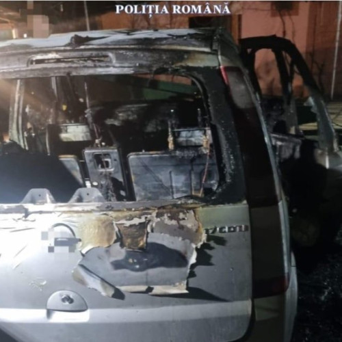 Incendiu la un autoturism în comuna Burila Mare, Mehedinți