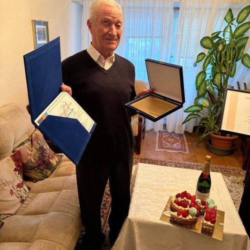 Profesorul Mihail Golu, sărbătorit la 91 de ani