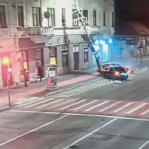 Accident grav în Cluj-Napoca din cauza sicanării în trafic