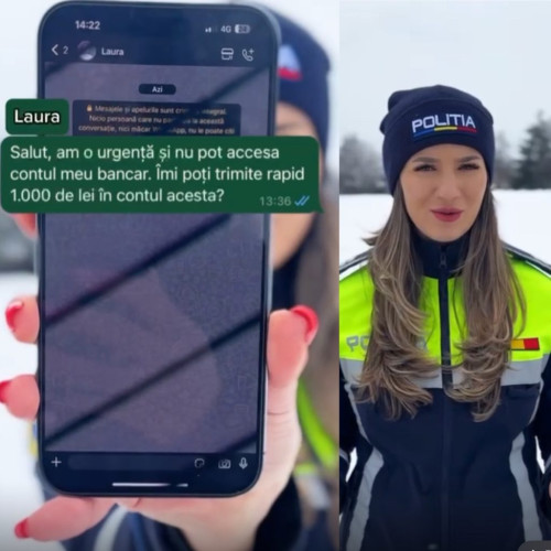 IPJ Gorj avertizează asupra fraudei prin WhatsApp