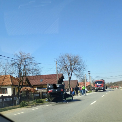 Accident rutier în Plopsoru, județul Gorj