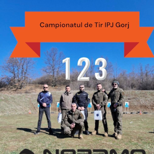 Campionat de tir organizat de I.P.J. Gorj