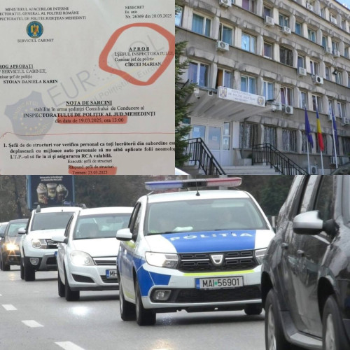Abuzuri la IPJ Mehedinți: Inspectorul-șef impune verificări ilegale asupra subalternilor