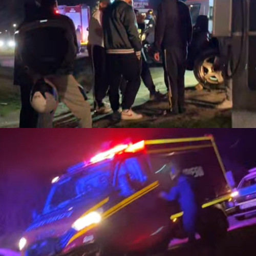 Accident rutier în satul Călnic, Gorj